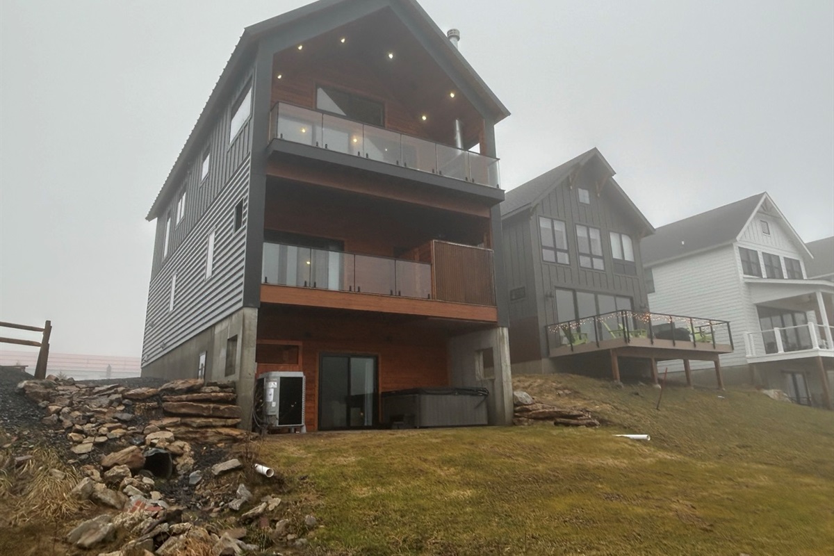 Covered back porches