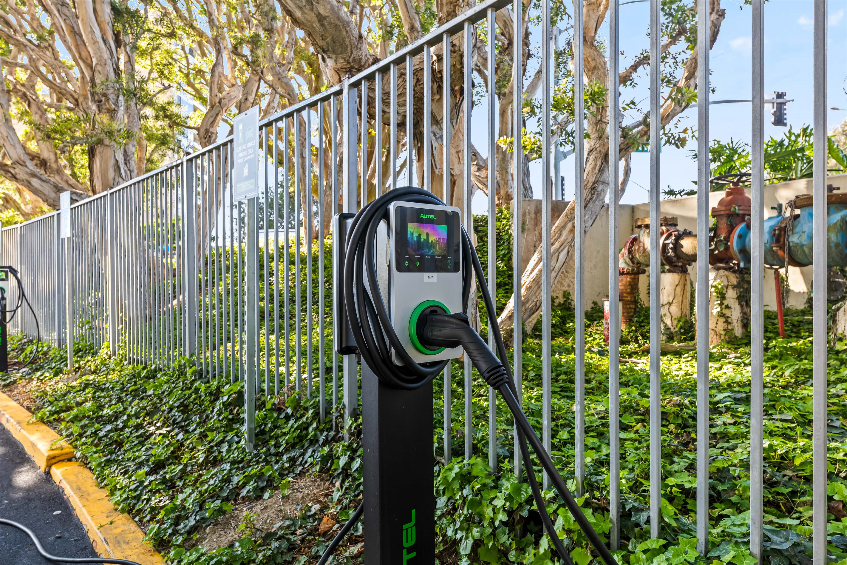 EV charging on premise