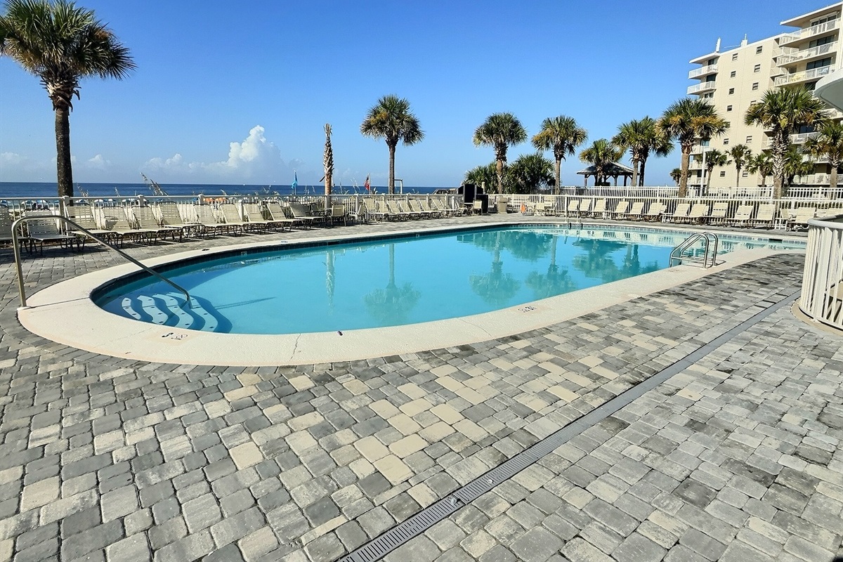 Outdoor Section of Pool