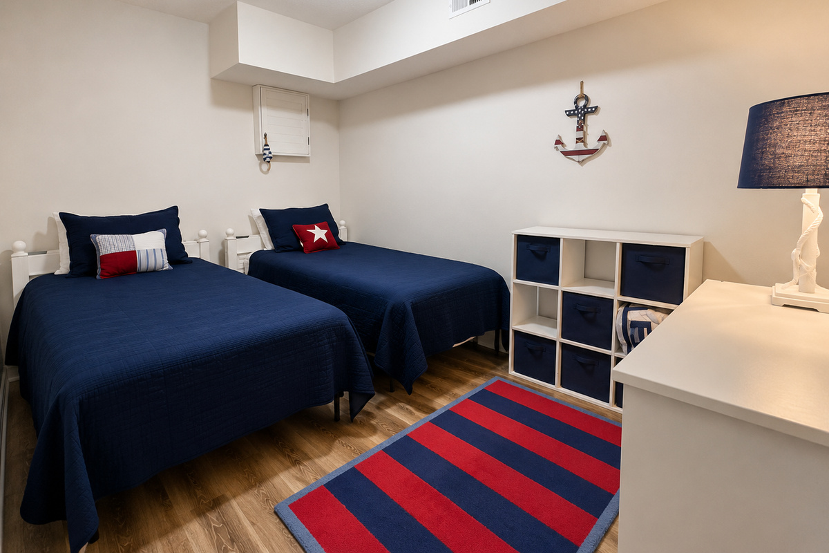 Twin beds