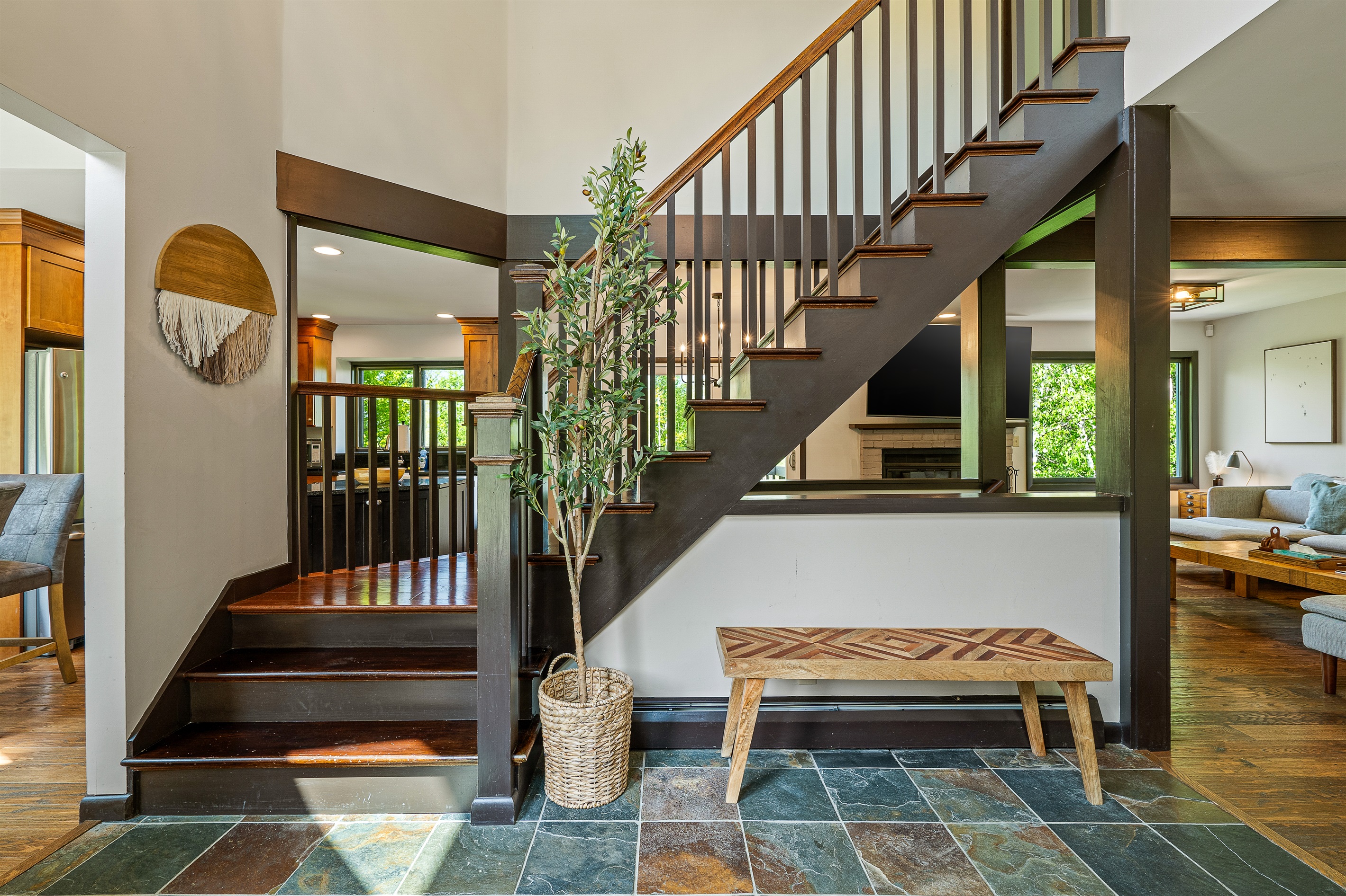 Stairs to 2nd floor