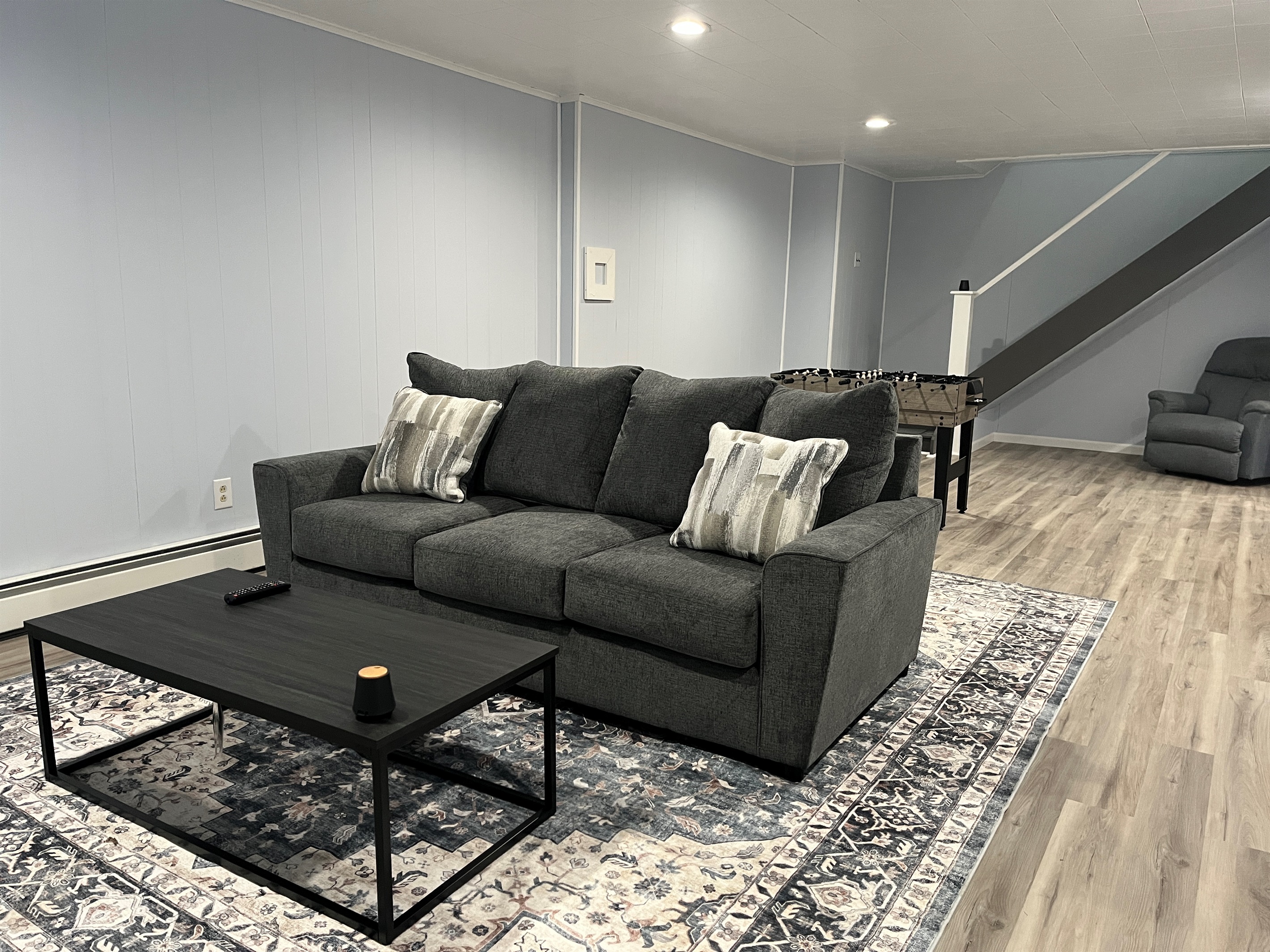 Lower level game room