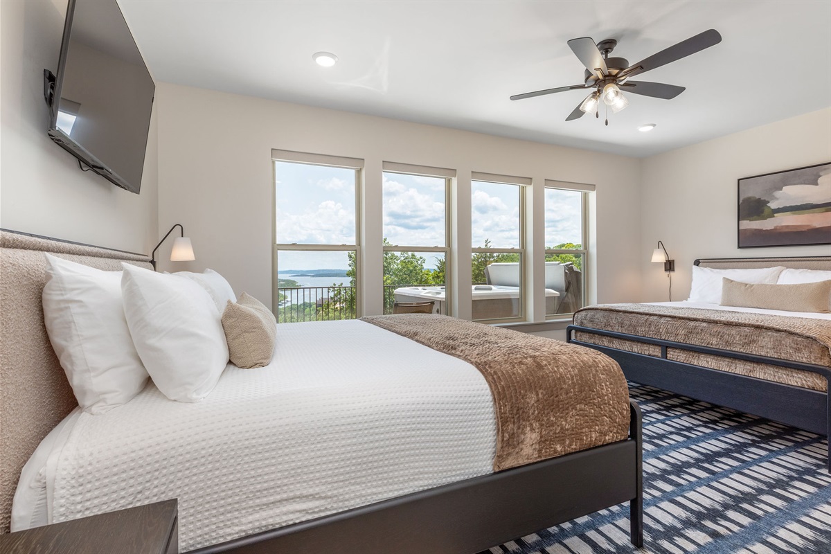 Main level double King bedroom #1