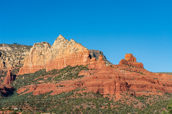 Surrounding mountains