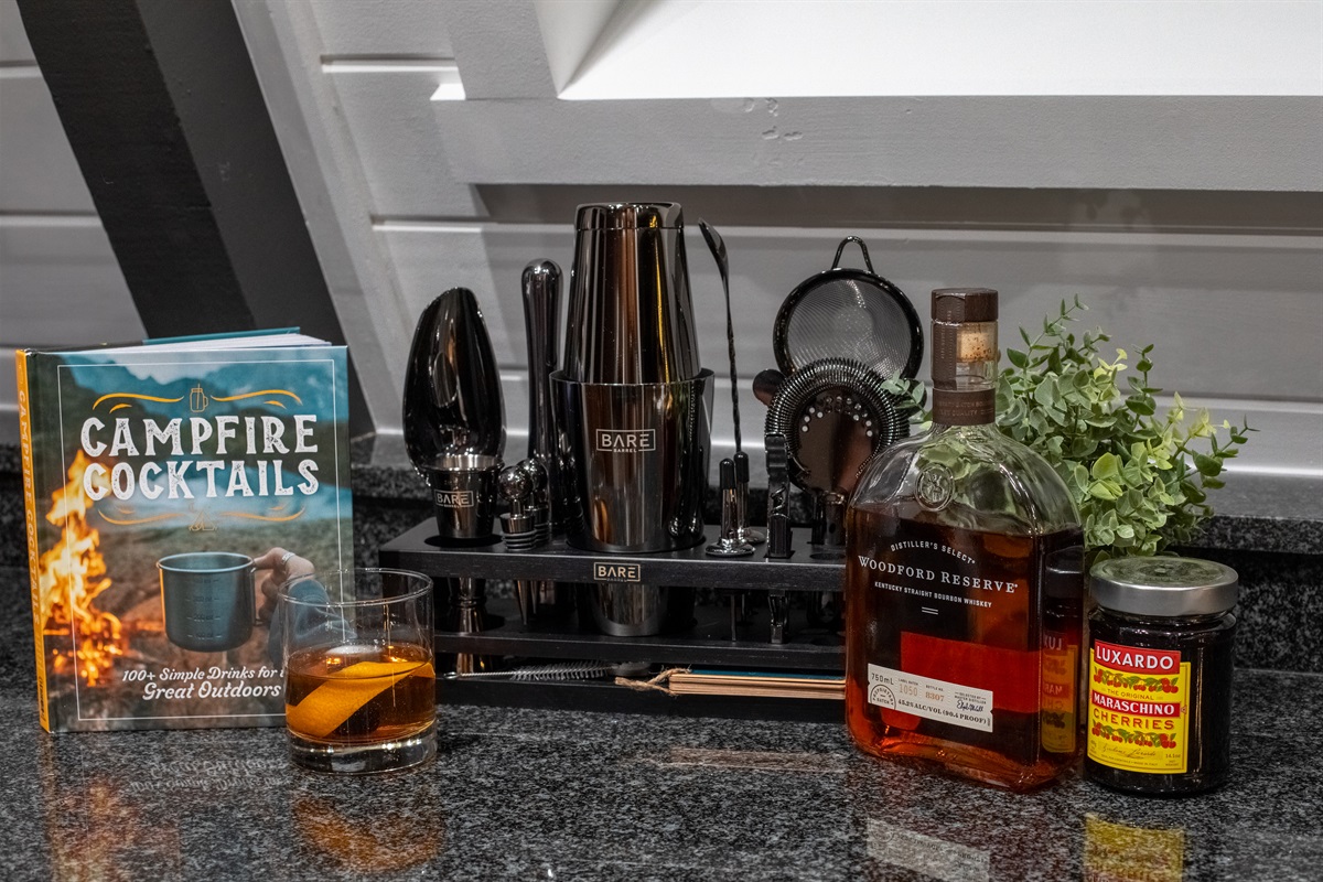 End the day with a little night cap. Please provide your own consumables :)