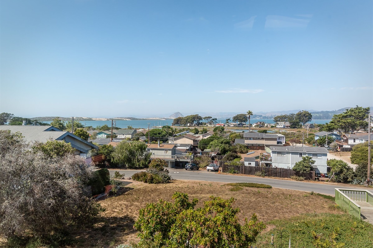 View from upstairs living room