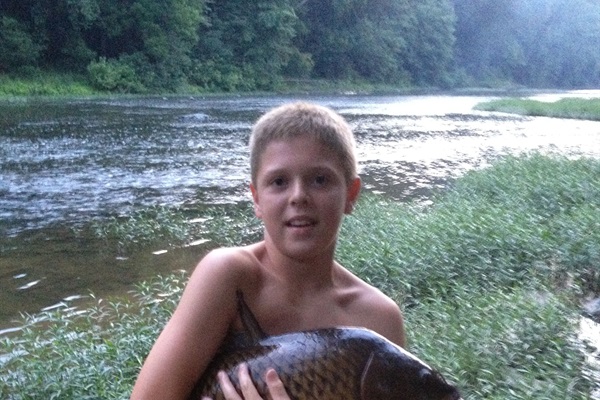 River Carp.  Not good to eat but lots of fun to catch!