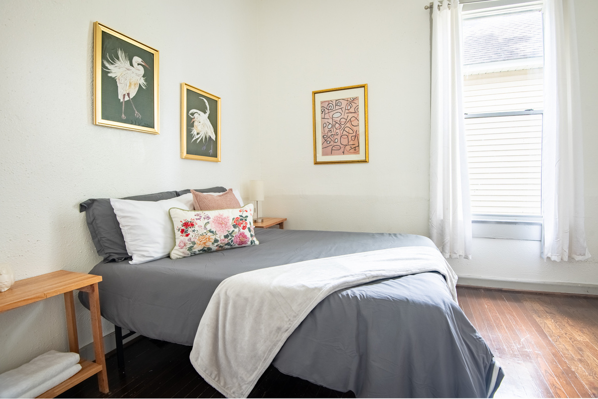After a full day of exploring, this inviting full bedroom is ready for a great night's sleep. Settle in, get comfortable, and wake up refreshed for another day of adventure.