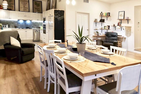 Open Plan Living and Dining