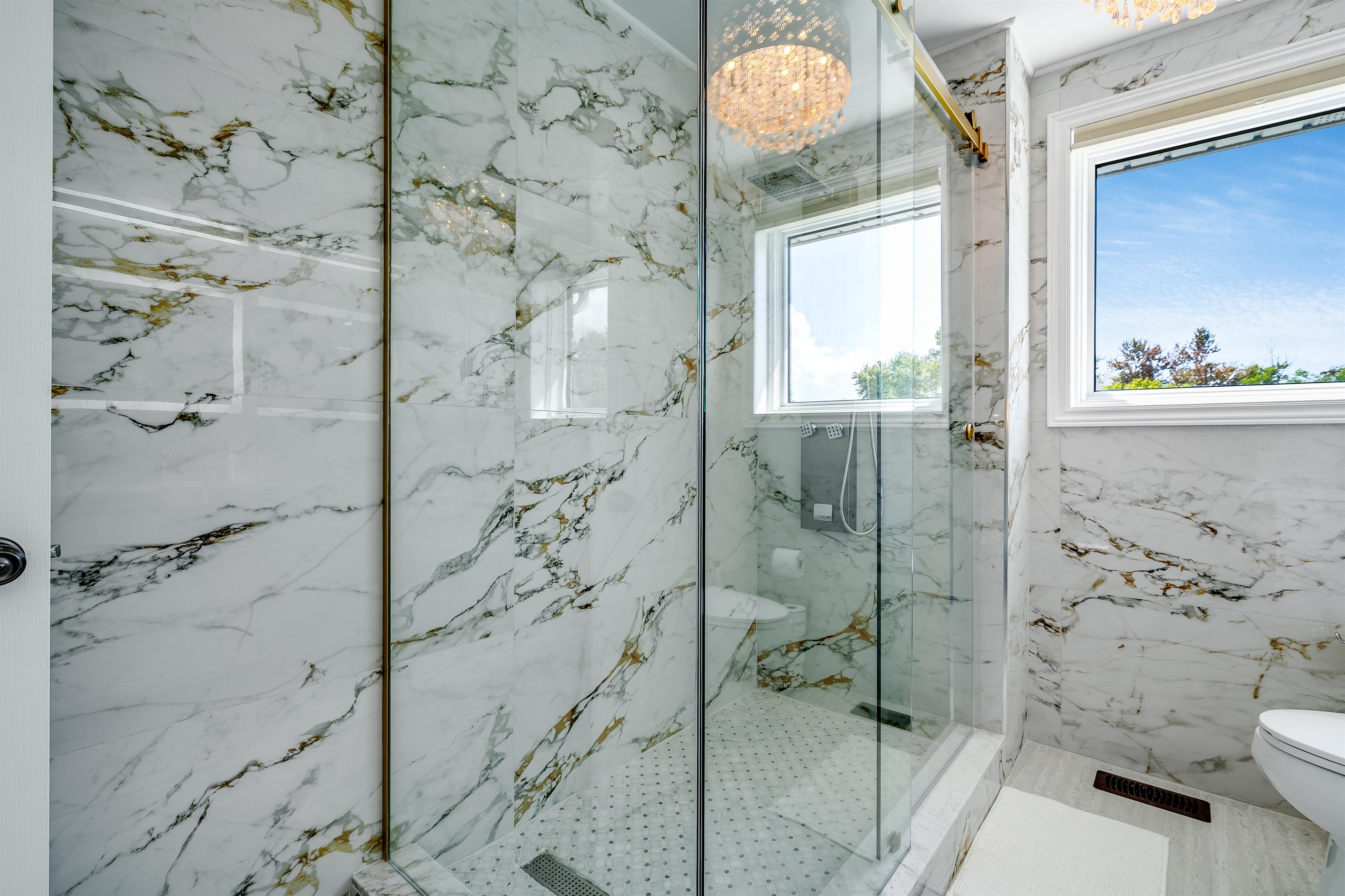 A retreat for both body and soul in the upstairs shared full bath.