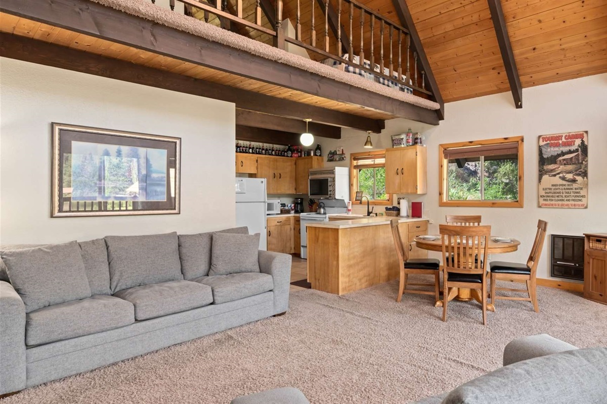 Open-concept layout — great for keeping everyone connected.