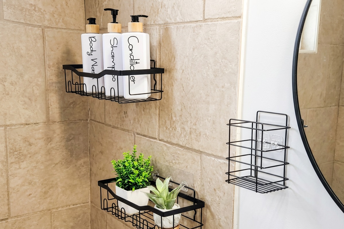 Shower supplies provided