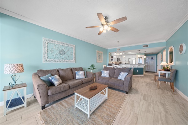 Queen-bed pullout sofa