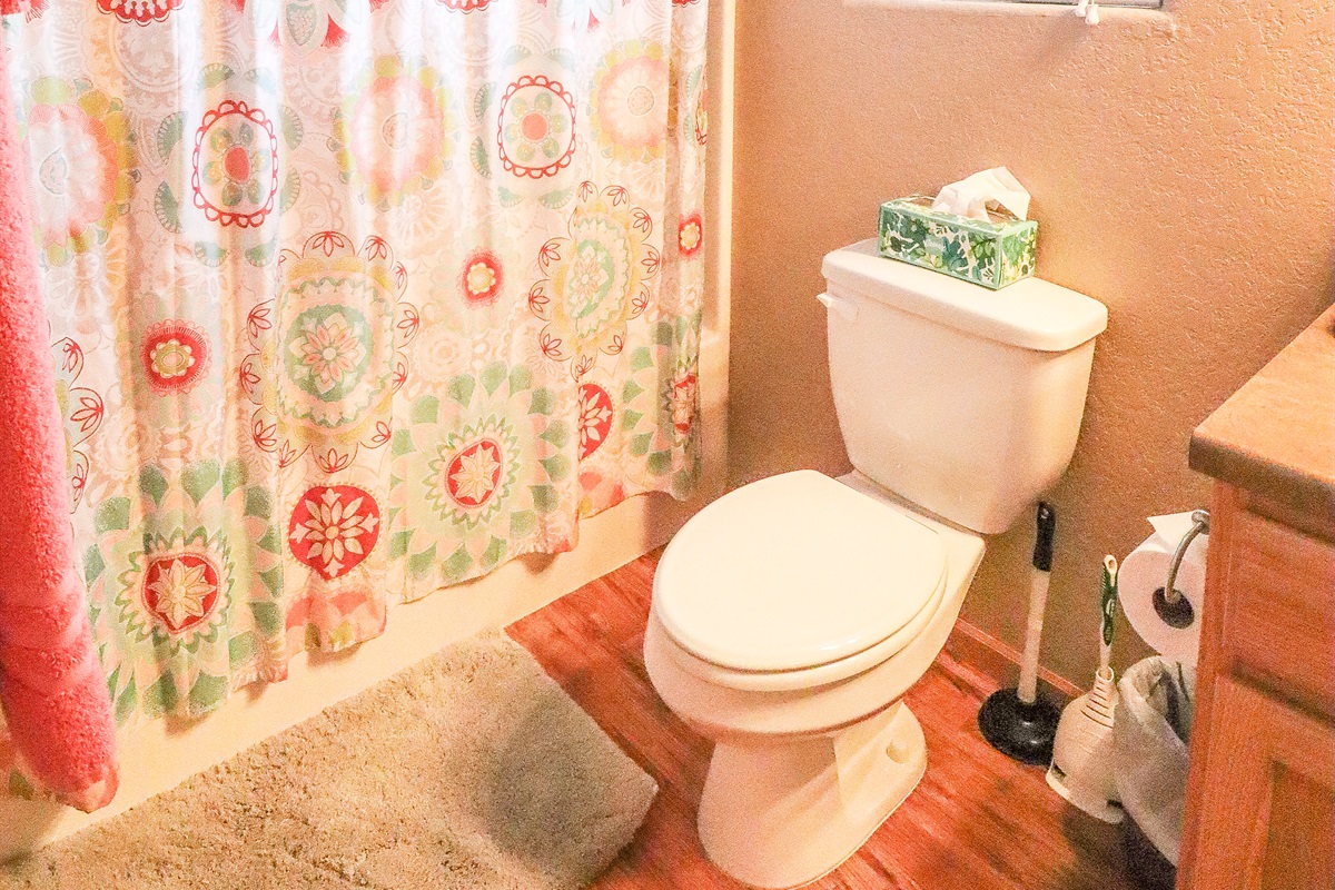 Jack and Jill bathroom between the bedroom 2 and 3