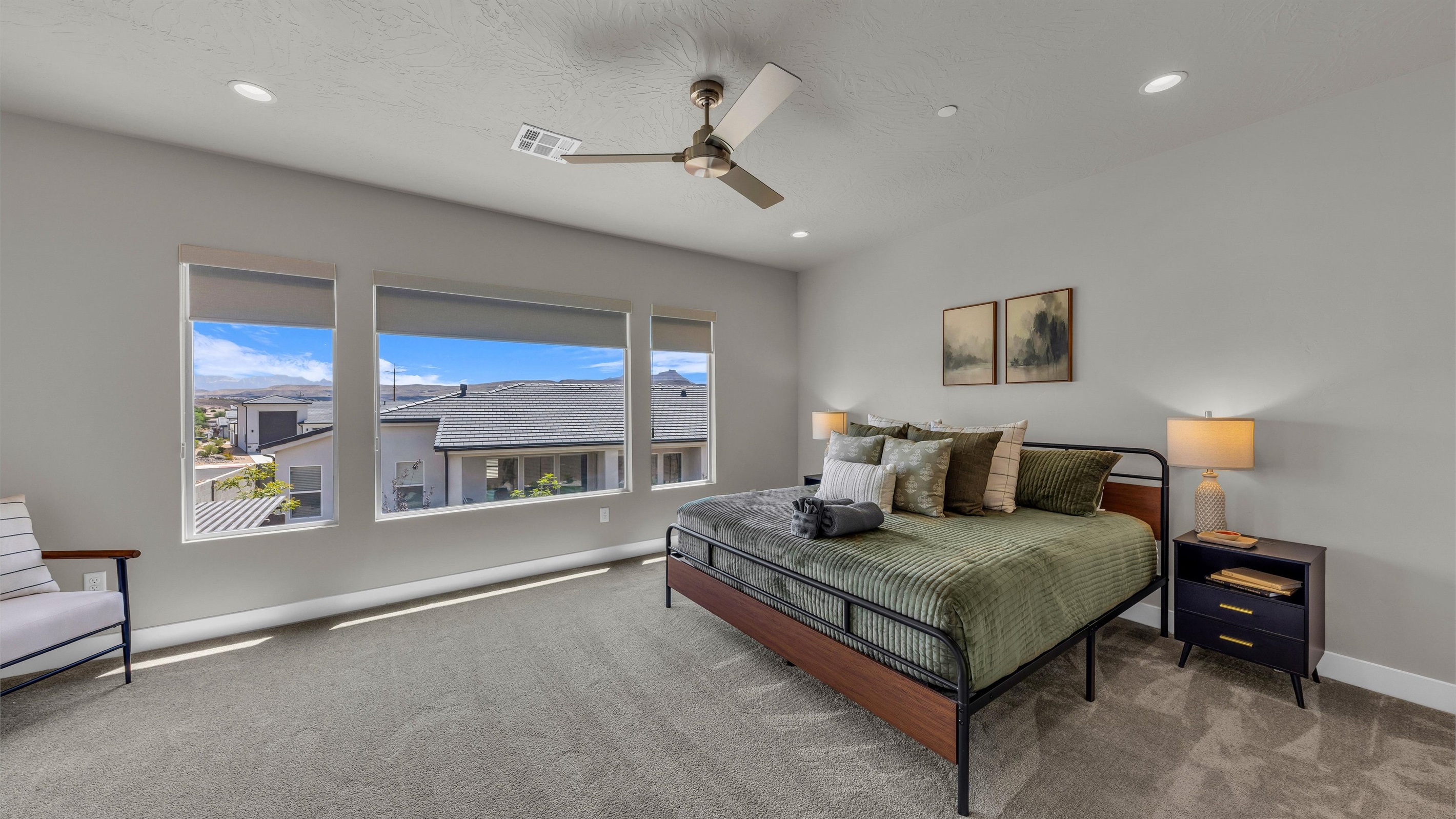 Primary Suite: Wall of Windows & Views