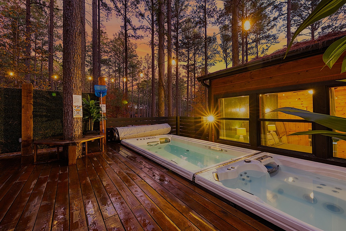 21 feet swim spa and hot tub