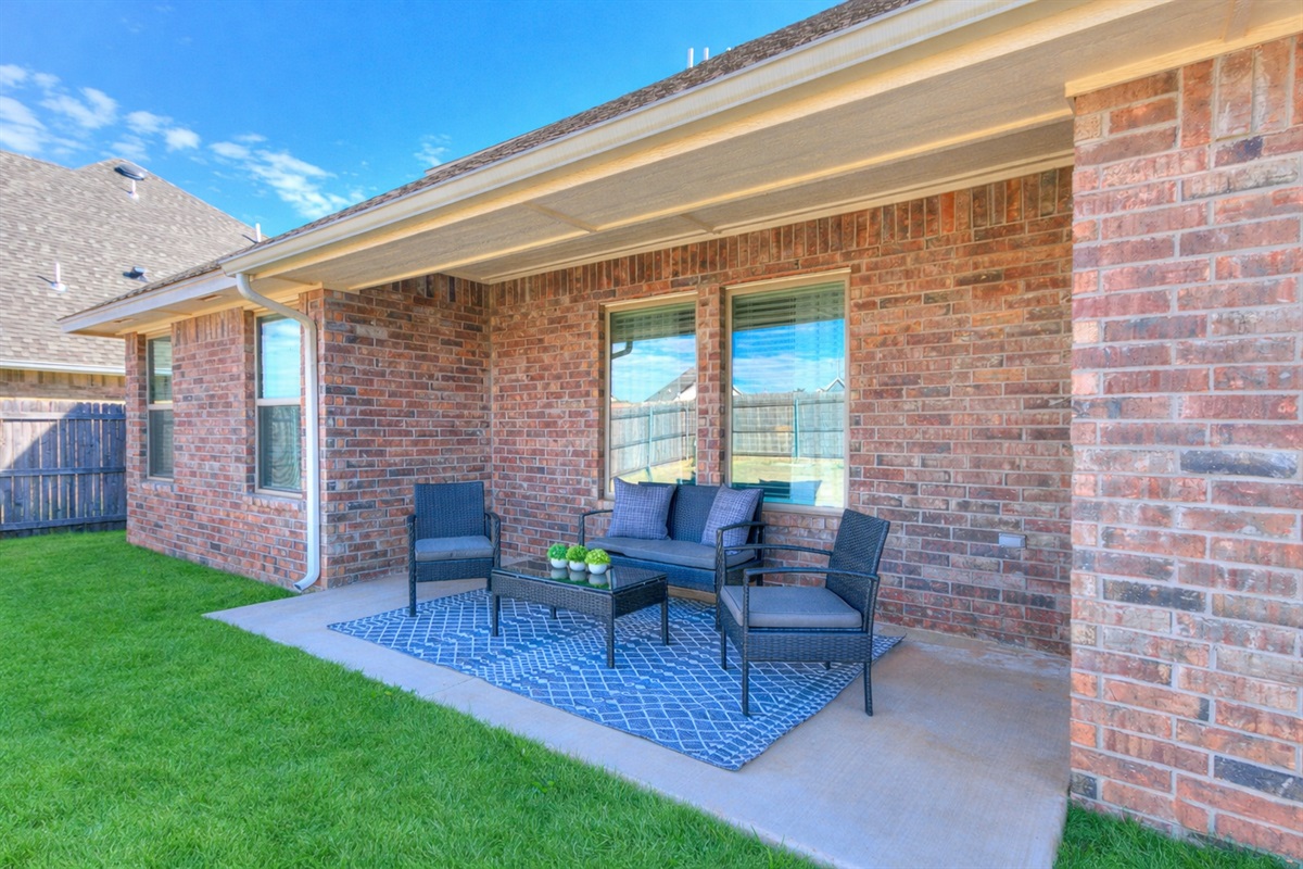 Fully Fenced Backyard