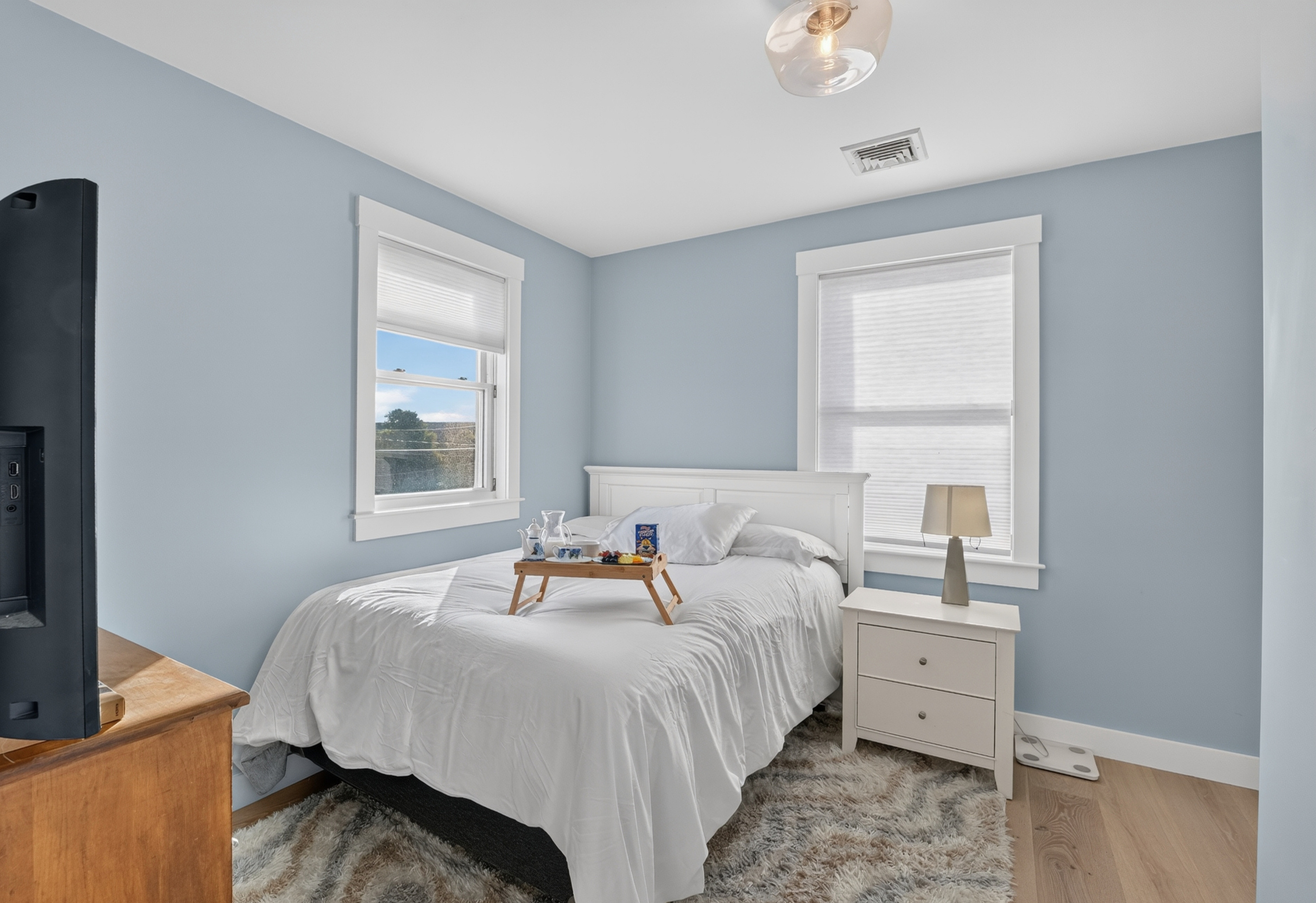 A light-filled space designed to help you feel right at home.