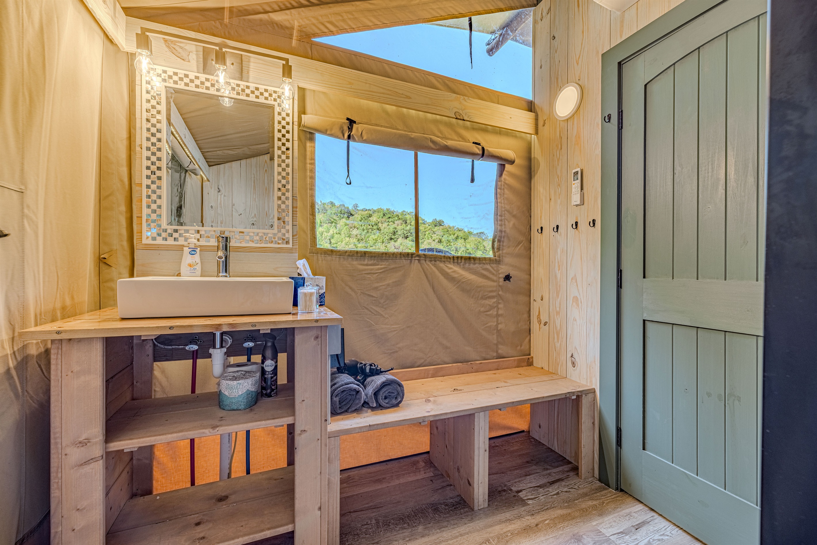 Capricorn's bath cabinet is all yours! No sharing :-)