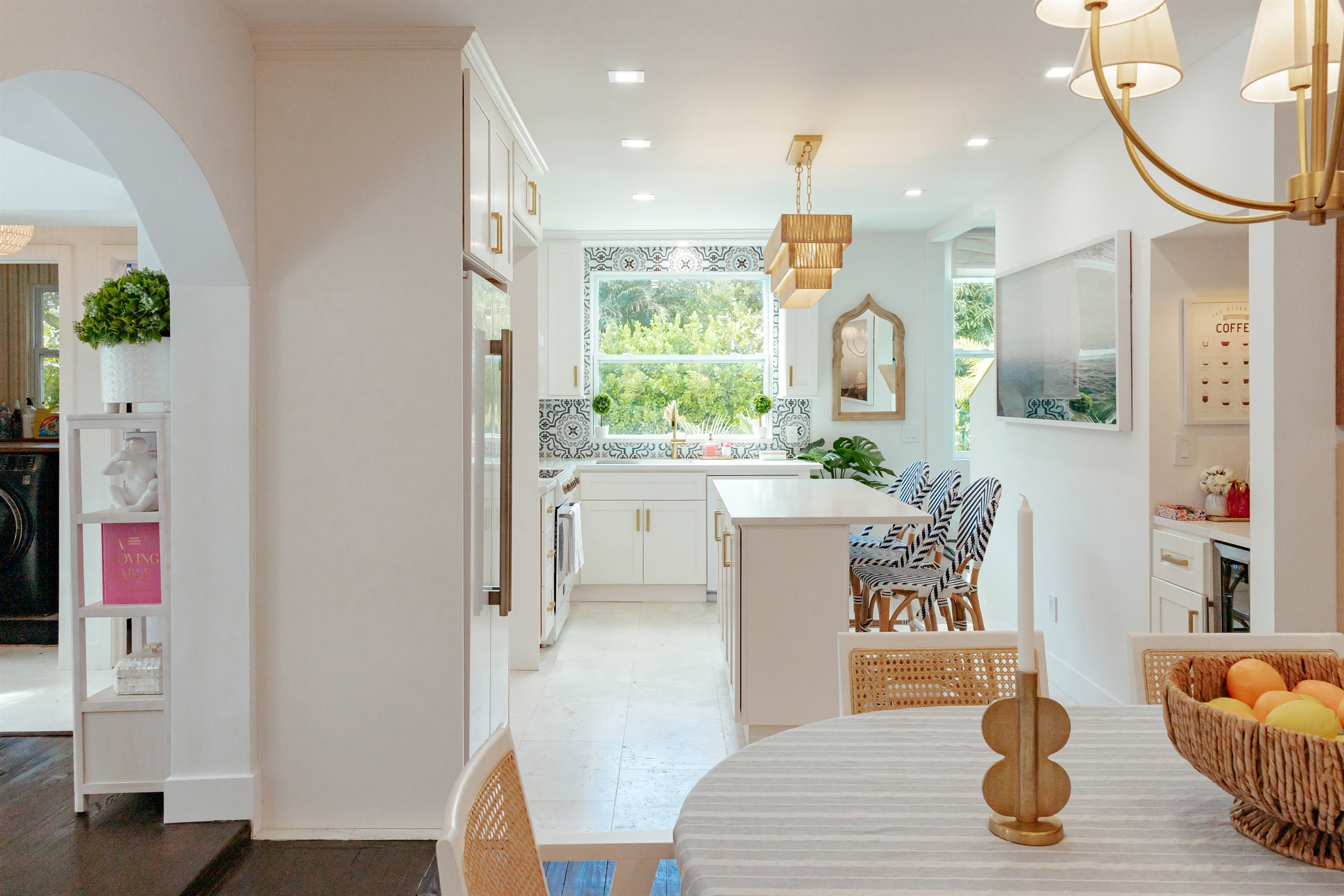 Our chef's kitchen is a dream, with everything you need to make memorable home-cooked meals.