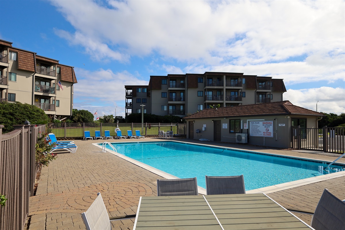 Spacious pools, perfect for relaxation