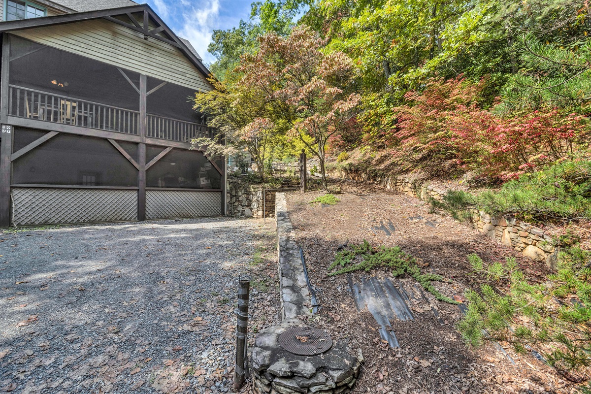 Parking Area near House