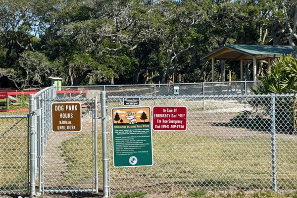 Dog Park Directly Across The Street