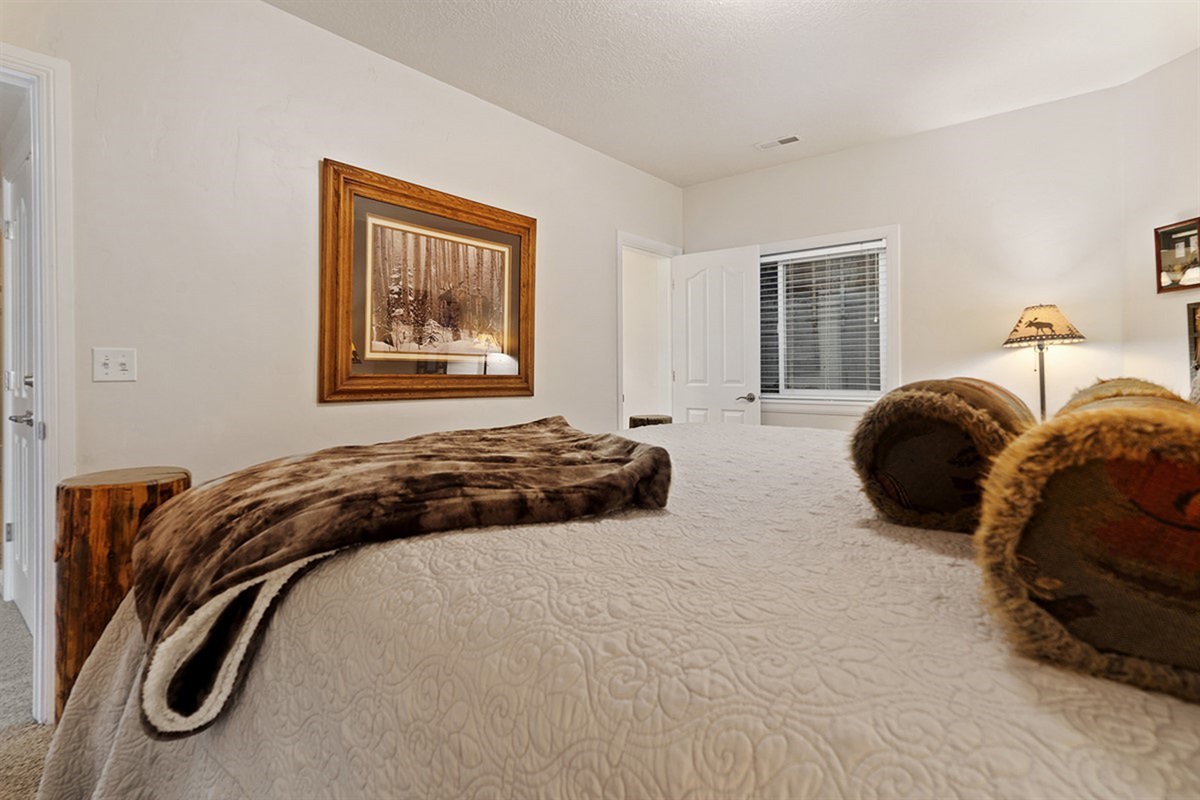 A peaceful setting for a great night’s sleep.