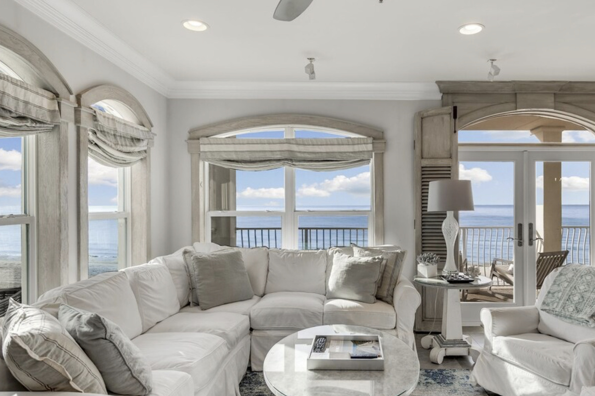 Living Room with Sectional Sofa