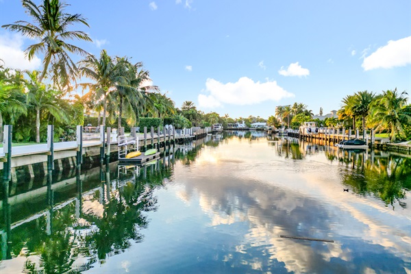 A great area to enjoy a sunset