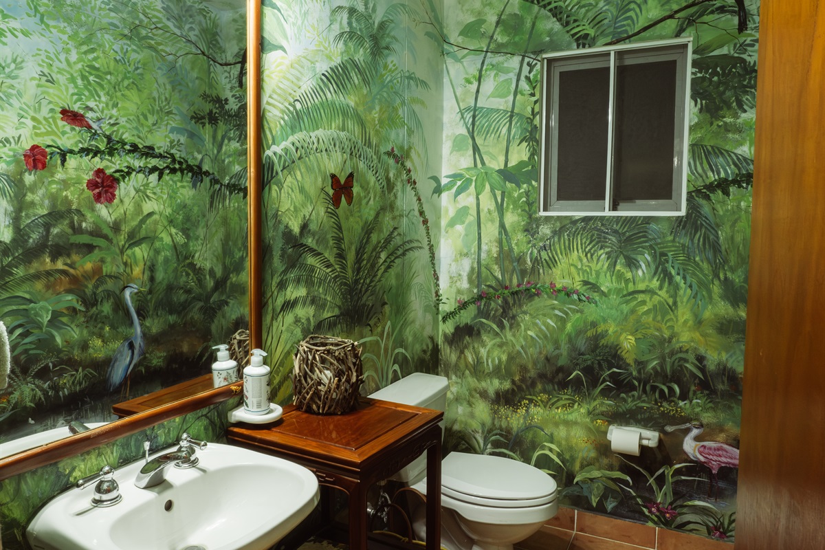 1st floor powder room
