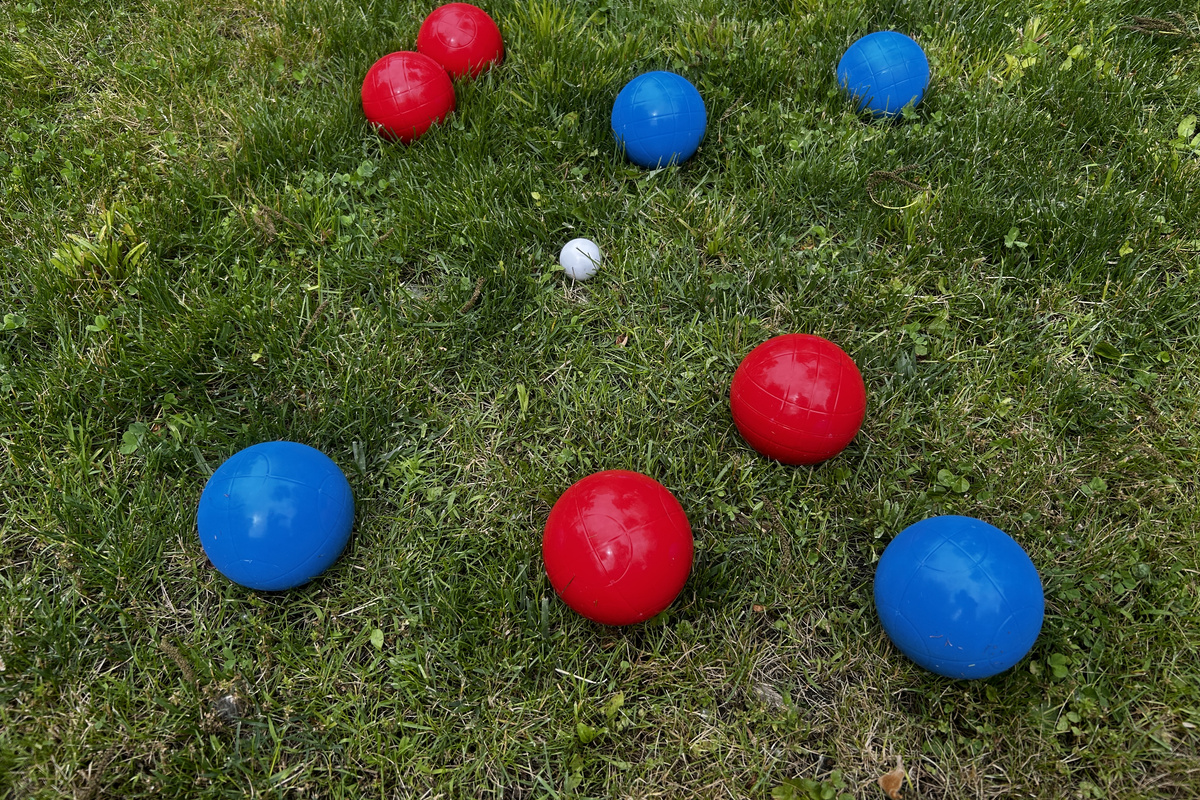 Bocee ball is a yard game for all ages.