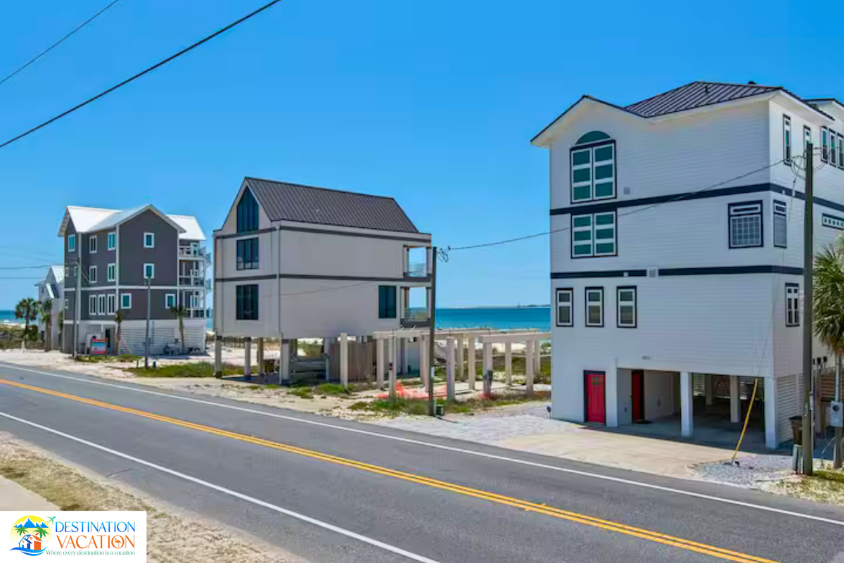Your coastal escape begins just beyond this inviting exterior.