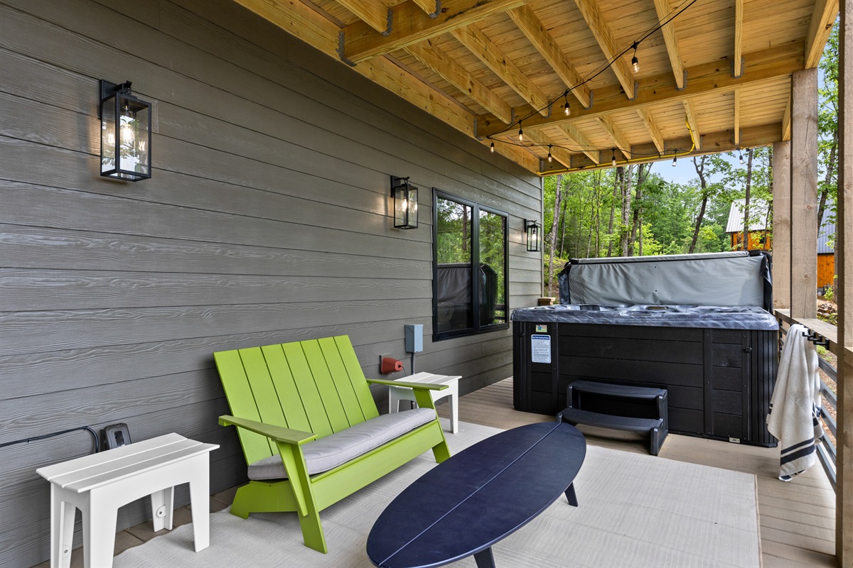 From soaking in the tub to journaling at the deck.