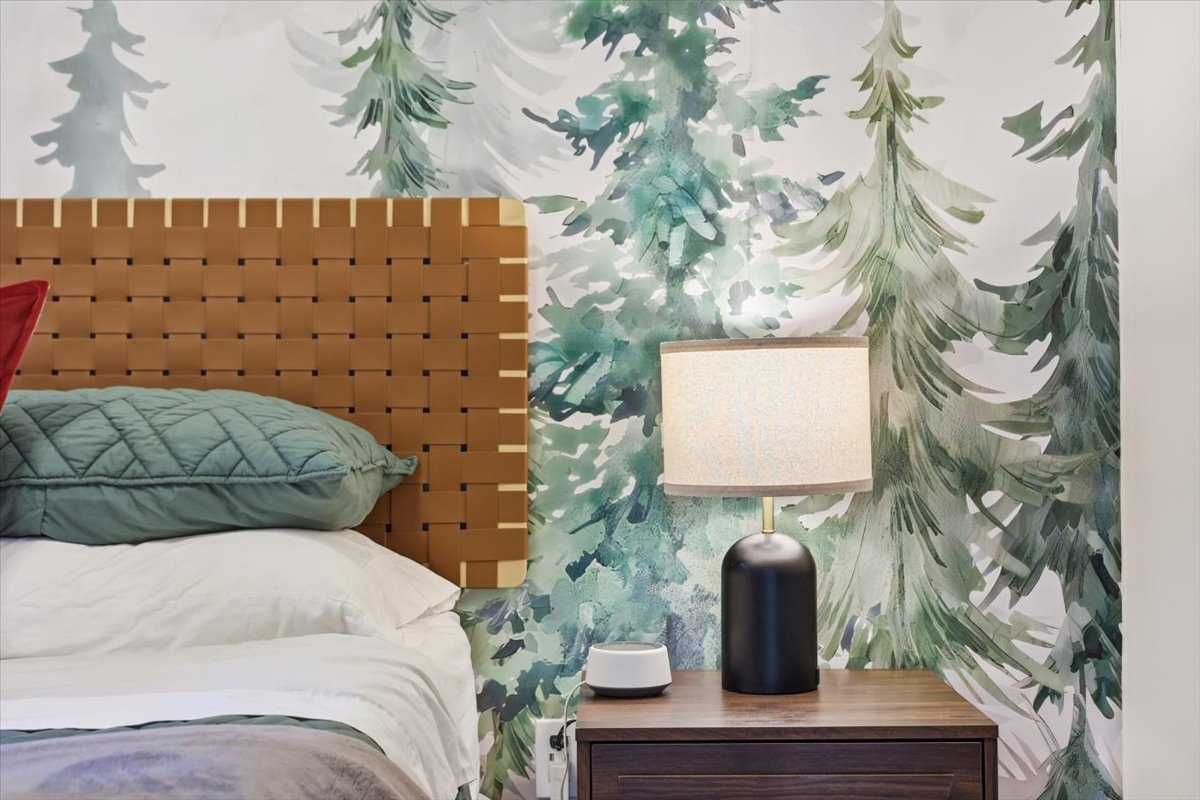 Sink into the pillows and let the quiet warmth of this chalet do the rest