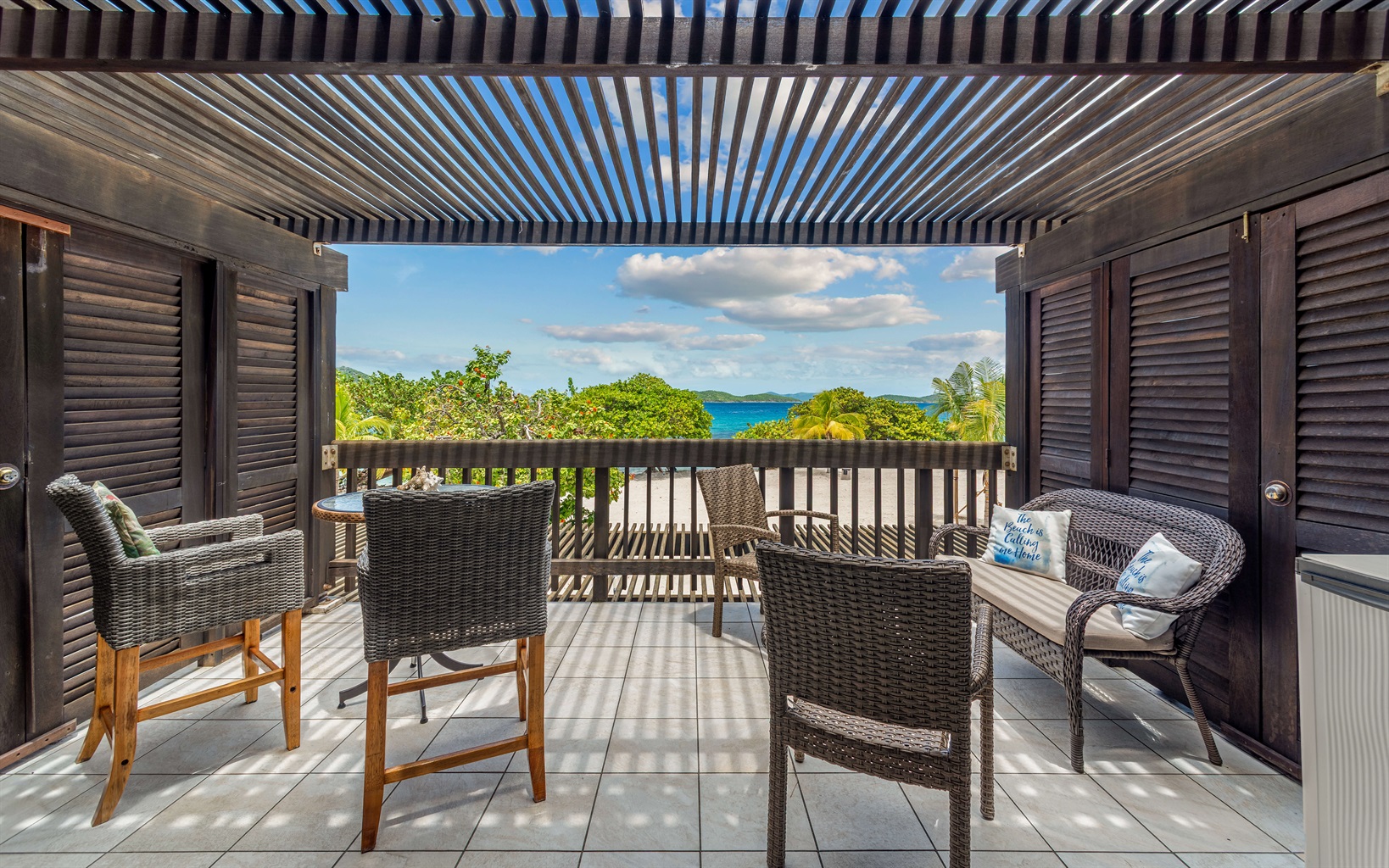 Your private terrace awaits