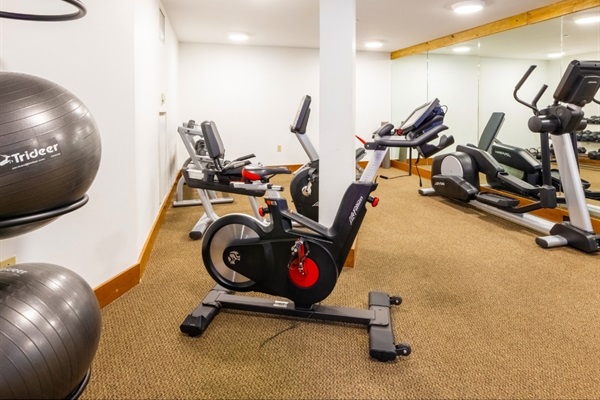 Our fitness center has everything you need to stay active.