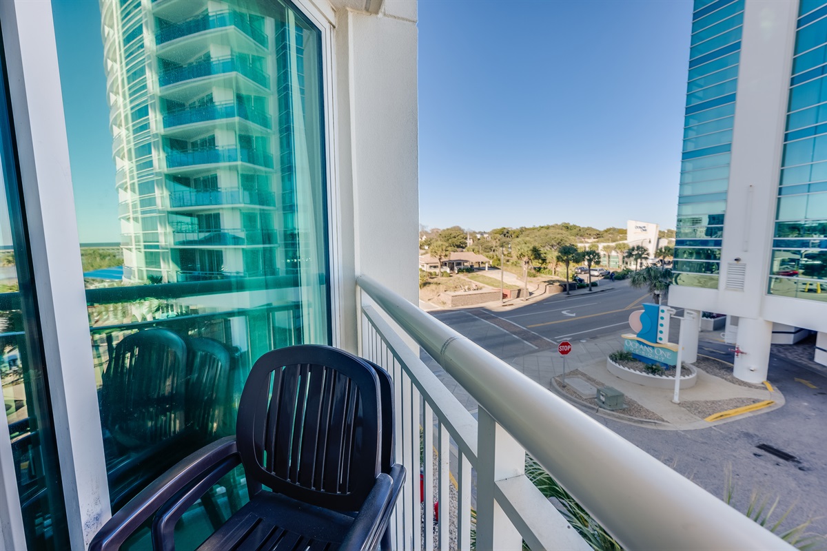 Amazing View from the Balcony!