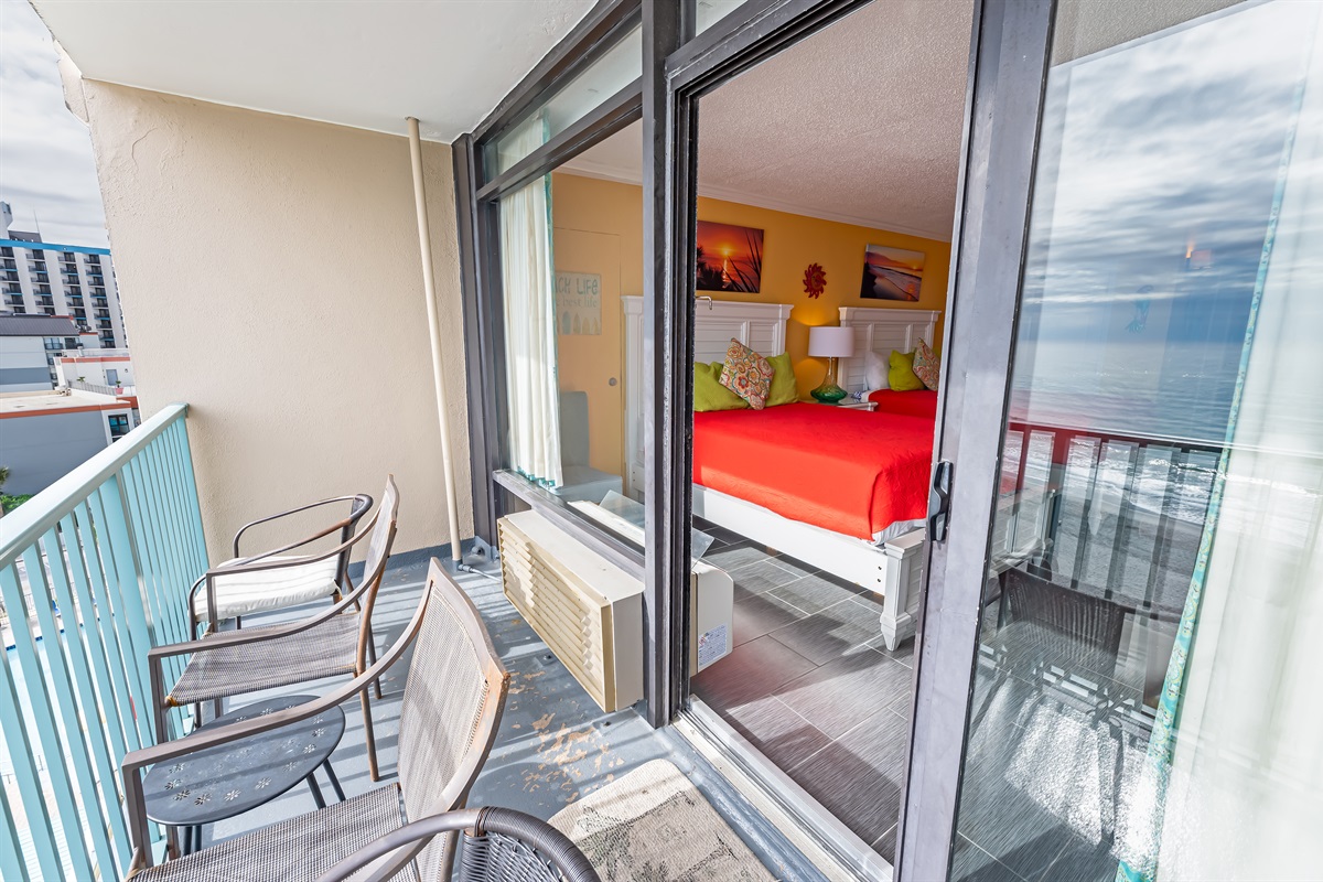 Amazing View from the Balcony!