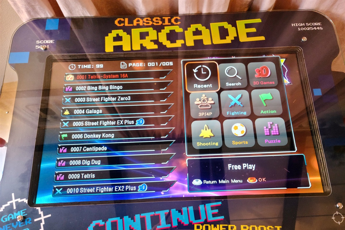 Easy navigation to find your favorites