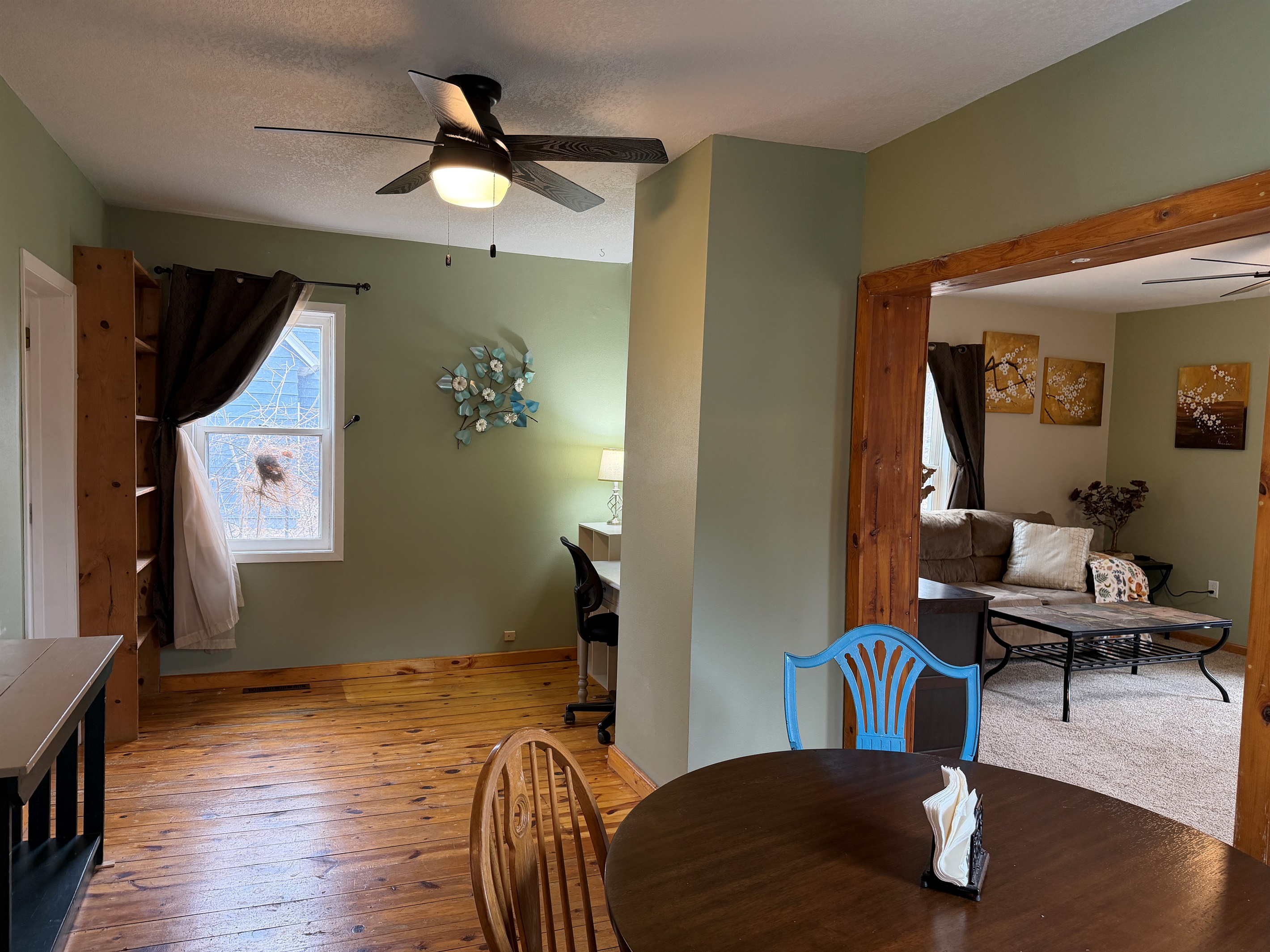 The home is cute and cozy!