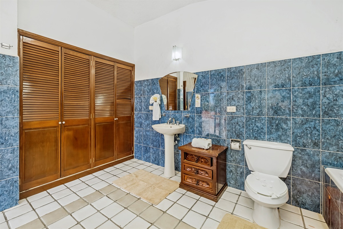 Bedroom 3 Private Bathroom with Jacuzzi and Balcony Access