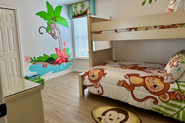 Twin over Full/Double Bunk Room #2