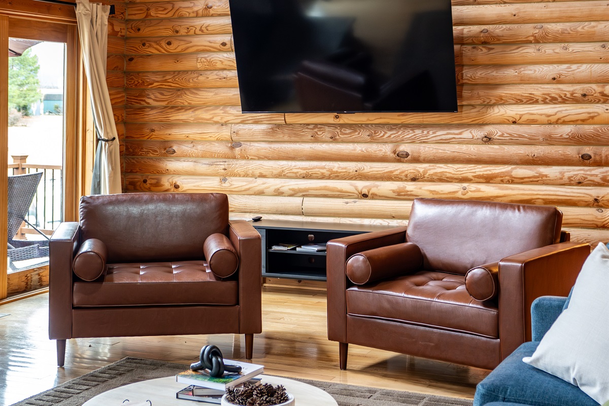 Perfect spot to lounge with coffee, cards, or a good book.
