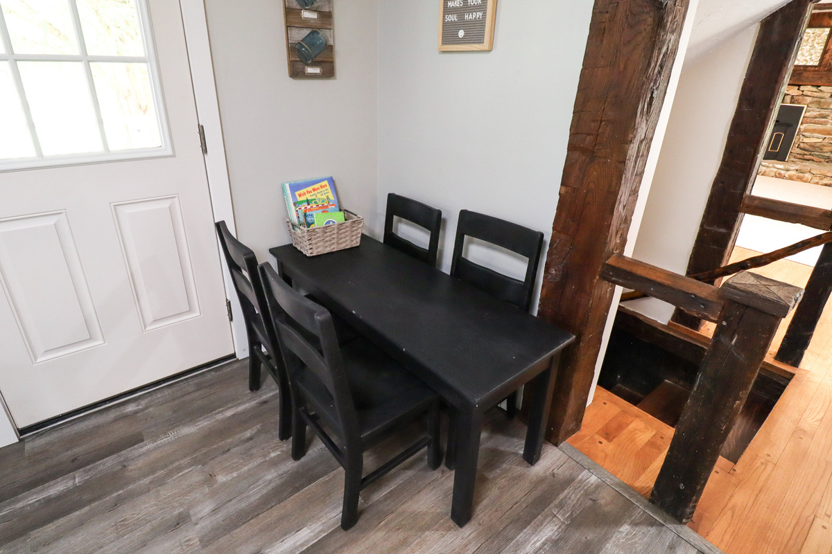 A special little table just for your youngest travelers.