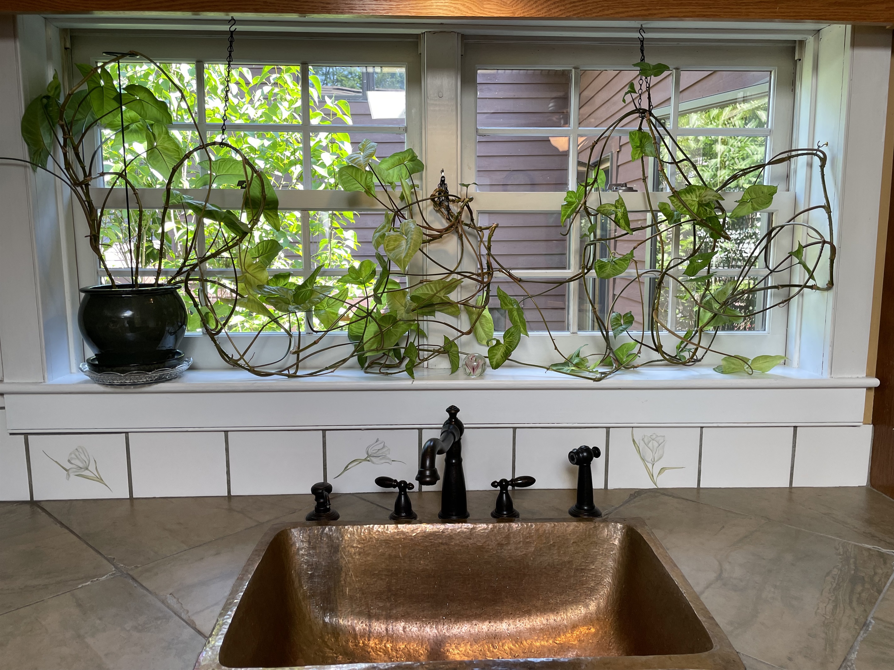 Copper sink!