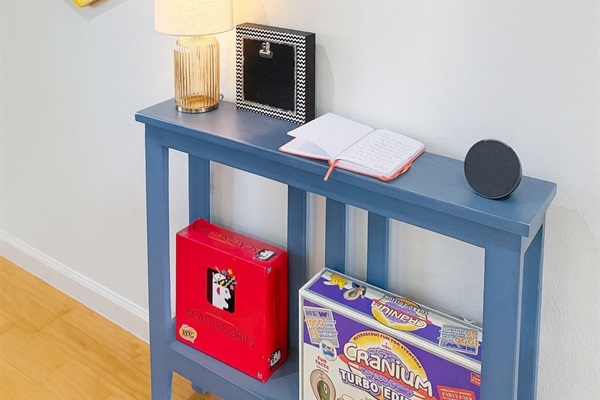 board games, music, entertainment make your stay fun