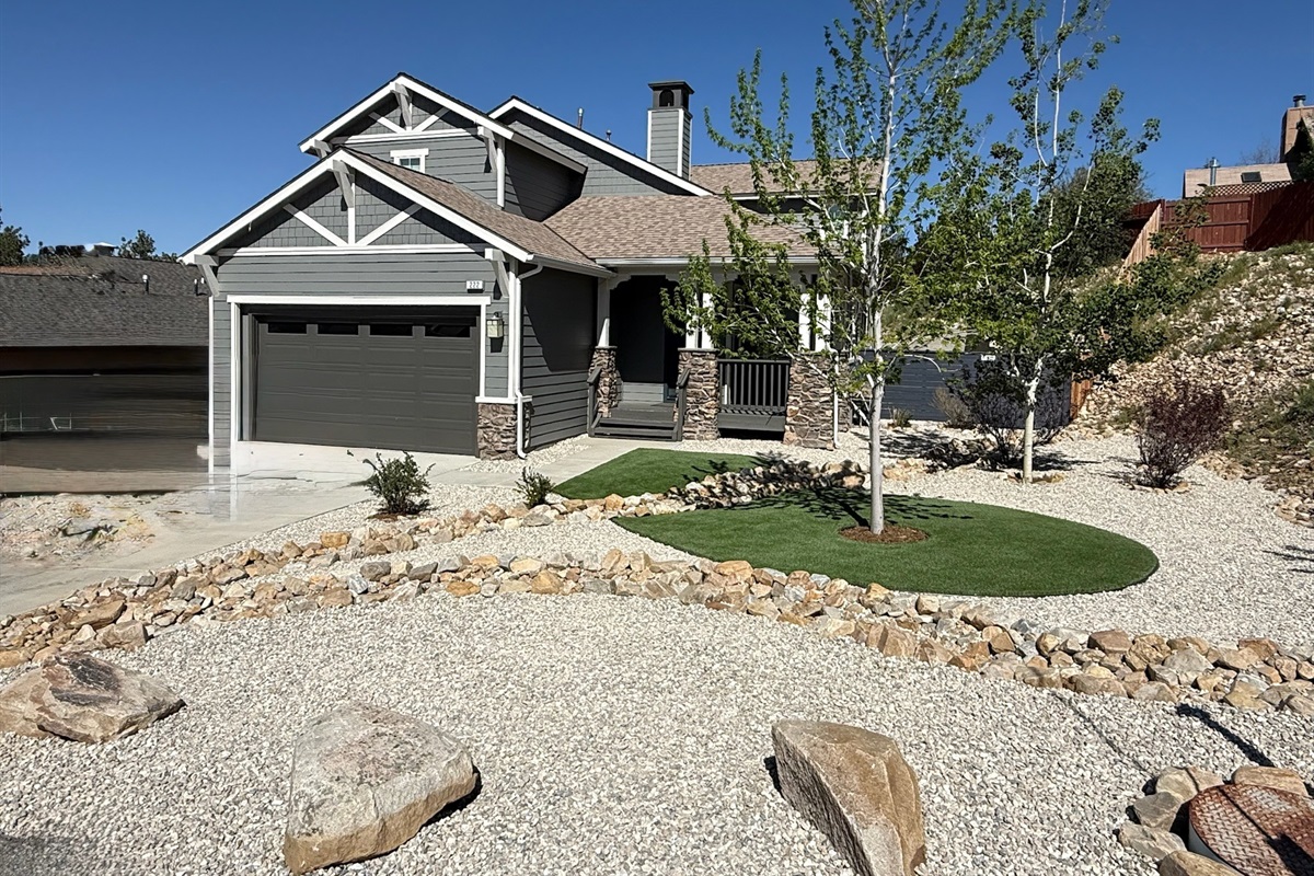New landscaping