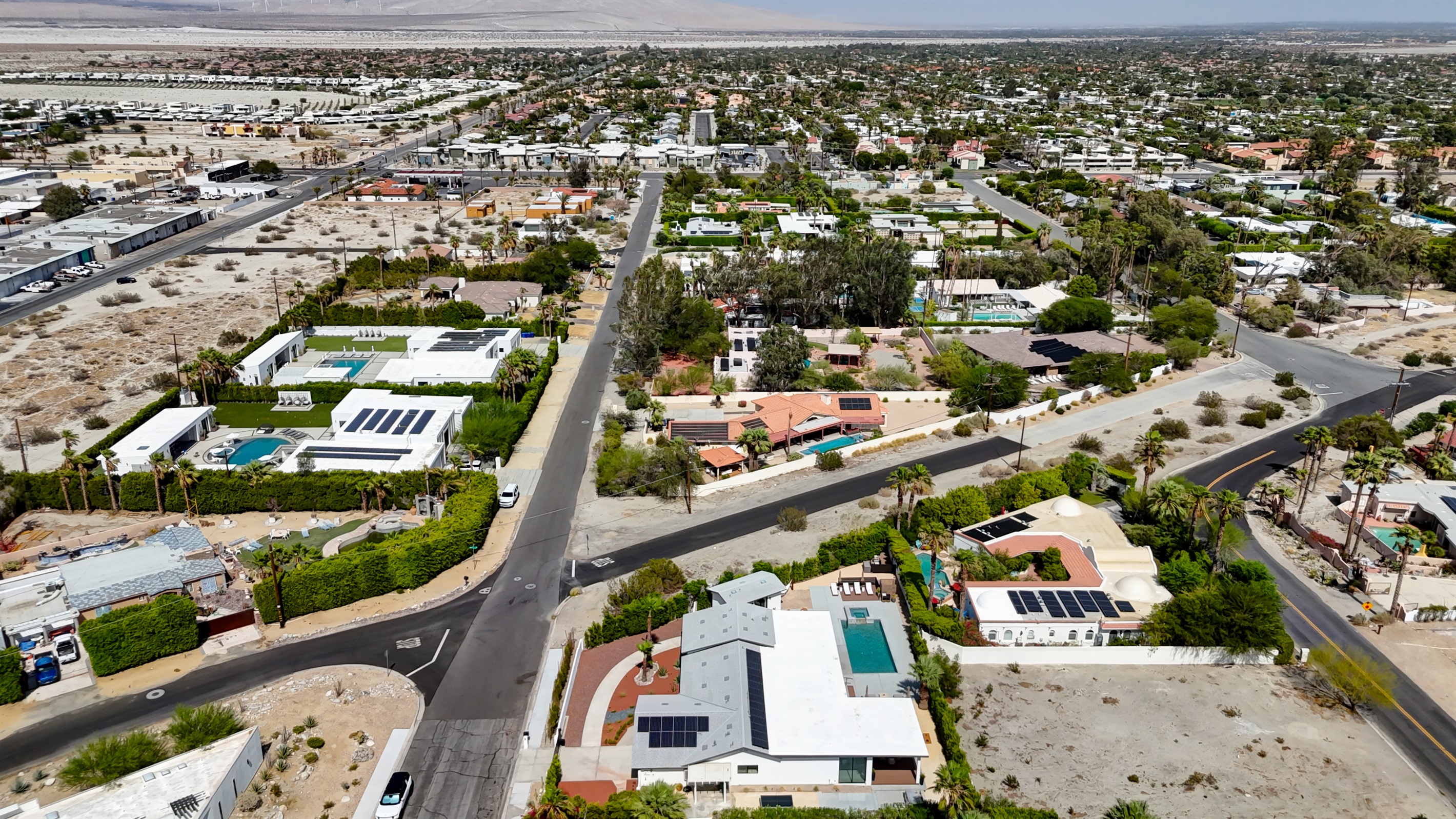 Centrally located with views of the San Jacinto Mountains