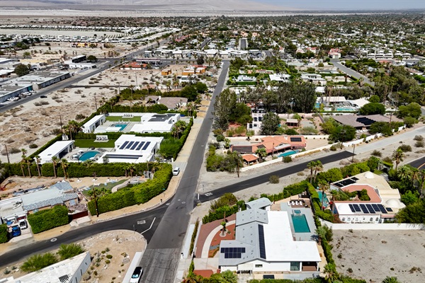 Centrally located with views of the San Jacinto Mountains